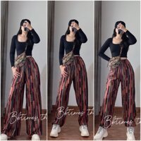 Combo 3 Quần Lanh Thổ Cẩm (Giao màu bất kì)