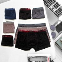 Combo 3 quần lót BOXER Nam vải COTTON tự nhiên 100% thoáng khí co giãn cao cấp M-NiMO