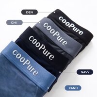 COMBO 3 quần lót cooPure dáng TRUNK vải lỗ kim thông thoáng, thấm hút, thoải mái vận động cả ngày dài B2005