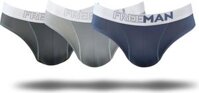 Combo 3 quần lót nam Freeman 6053 - Chất liệu thun lạnh cao cấp - M