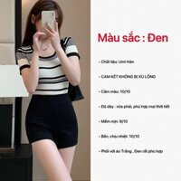 COMBO 3 QUẦN SOOC ĐÙI NỮ CUỘN CHẤT COTTON CO DÃN THOÁNG MÁT