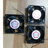 Combo 3 quạt tản nhiệt 220V, phụ kiện máy ấp trứng (quạt tản nhiệt máy ấp trứng) quạt 220V 12 x 12 cm 3Q220V