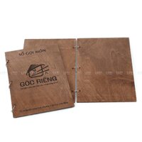 COMBO 3 QUYỂN MENU KHOEN TRÒN, MENU NHÀ HÀNG, CAFE SIZE A4- LUXI DECOR