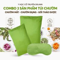 Combo 3 Sản Phẩm Túi Chườm Mắt - Chườm Bụng Kinh - Gối Ngủ Ngon Dr.Ann