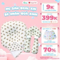 Combo 3 Sơ Sinh Cho Bé BAFABY Gối Chống Trào Ngược Gối Chữ U Chăn Cho Bé Ngủ Ngon 546C