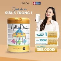 COMBO 3 Sữa công thức Sữa bột Hallo Baby MAMA 800gr dành cho bà bầu bổ sung dưỡng chất thơm ngon dễ uống