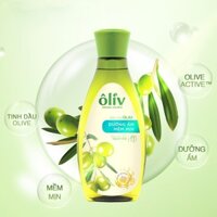 COMBO 3 Sữa tắm Oliv Mềm mịn  250ml + 2 dây sữa tắm Oliu sạch khuẩn.
