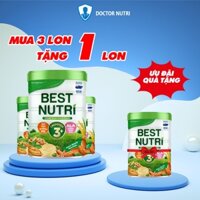 [Combo 3 tặng 1]Sữa tiểu đường thuần chay Nutri Best, giúp ổn định đường huyết ngăn ngừa biến chứng, đạm thực vật