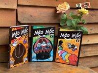 Combo 3 tập MÈO MỐC BLACK BOOK - TẬP 1,2,3 - Mèo Mốc  Skybooks  bìa mềm