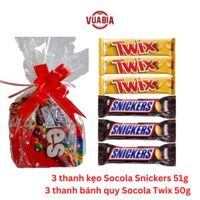 Combo 3 Thanh Snickers và 3 Thanh Twix - Quà Tặng Không Bán