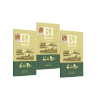 Combo 3 thanh socola đen Hảo Mộc 80% cacao thương hiệu Belvie Chocolate