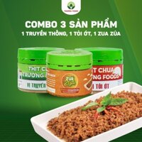 Combo 3 Thịt Chua Trường Foods (1 Truyền Thống, 1 Tỏi Ớt, 1 Zua Zúa) - Chi Nhánh Hà Nội