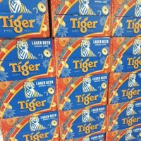 Combo 3 Thùng Bia tiger nâu 330ml tặng Khăn BabyMom 20 tờ