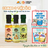[COMBO 3 TIỆN ÍCH] Dầu Cá Hồi Sachi Macca Dầu Ăn Dặm Cho Bé Bổ Sung Vitamin Omega 3 Cho Mẹ Và Bé Khỏe Omega King Kiddy