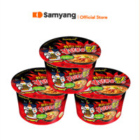 Combo 3 Tô Mì Gà Cay Samyang Foods (120g/tô)