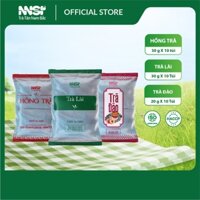 Combo 3 - Trà Tân Nam Bắc - Trà Túi Lọc Lớn (Trà Đào, Trà Lài, Hồng Trà), Chuyên Dùng Trong Pha Chế