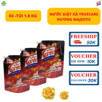 Combo 3 túi 1.8kg Nước giặt xả True Care ,Mr Care 1.8Kg (5kg4) 5in1 Majsetic đỏ.