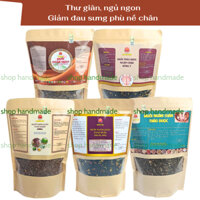 Combo 3 Túi Muối Ngâm Chân Thảo Dược Chuyên Sỉ Spa Nguyên Hữu Túi Zip 1kg - Thải Độc,Thư Giãn