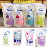 Combo 3 túi nước giặt xả Dnee 600ml