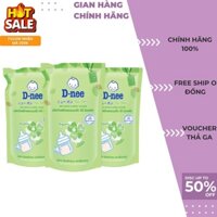 ComBo 3 Túi Nước xúc bình sữa Dnee, Nước rửa bình sữa Dnee dạng túi 550ml hàng thái ... ..
