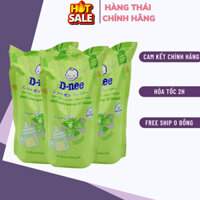 ComBo 3 Túi Nước xúc bình sữa Dnee, Nước rửa bình sữa Dnee dạng túi (bịch) 550ml hàng THÁI ...