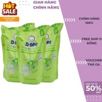 ComBo 3 Túi Nước xúc bình sữa Dnee, rửa bình sữa Dnee dạng túi 550ml hàng THÁI .. ..