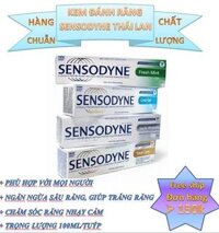 COMBO 3 TUÝP KEM ĐÁNH RĂNG SENSODYNE 100ML/TUYP - CHĂM SÓC RĂNG MIỆNG - NỰ CƯỜI TRẮNG SÁNG - NGỰA SÂU RĂNG