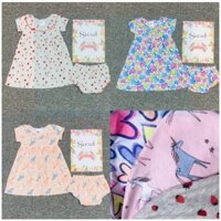 Combo 3 váy đầm kèm quần chip cho bé gái Váy cho bé gái