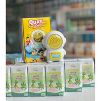 Combo 3 vỉ-5 vỉ sữa bột pha sẵn HAPPY CARE IQ GROW - vỉ 4 hộp x 110ml( tặng bát ăn dặm cho bé)