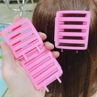 Combo 3 vĩ 9 kẹp nhựa bấm tóc gãy, tóc xù, tóc gợn sóng