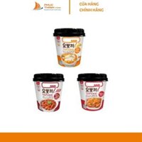 Combo 3 vị: Phomai, Cay Ngọt, Siêu Cay - Bánh Gạo Hàn Quốc Yopokki Dạng Cốc 120G