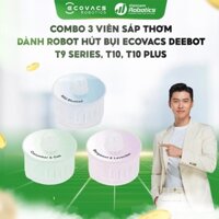 Combo 3 viên sáp thơm dành Robot hút bụi Ecovacs Deebot T9 Series, T10, T10 Plus - Bản quốc tế - Hàng chính hãng