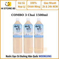 [COMBO 3 x Chai 1500ml] Nước Gạo/ Sữa gạo rang Hàn Quốc Woongjin. Hi Store 85.