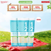 Combo 3 Xốt Mayonnaise Kewpie Dịu Ngọt 1/2 Giảm 50% Chất Béo 300g