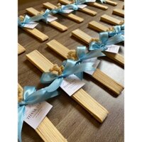 Combo 30, 50, 100 Quạt giấy xếp làm quà tặng cưới, Quà đáp lễ, Wedding favors THE JOY BOX