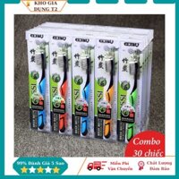 Combo 30 Bàn Chải Đánh Răng Than Tre Hoạt Tính Bossi - BOSSI30