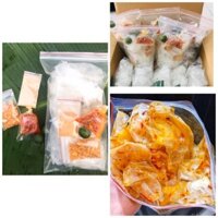 Combo 30 bịch bánh tráng phơi sương muối nhuyễn lá chuối Tây Ninh - Nguyệt Như