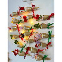 COMBO 30 BÓ HOA KẸO MÚT Ngẫu nhiên GIÁNG SINH, Kẹo mút tại thỏ, HOẢ TỐC HÀ NỘI