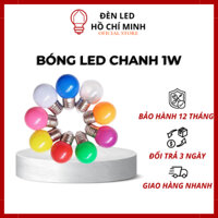 COMBO 30 Bong Led Chanh 3w Đủ Màu LEDFT Store