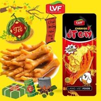 Combo 30 Chân Gà Ớt Cay Làng Việt Food, Chân Gà Việt Ủ Vị Giòn Thơm Đậm Vị - PL Food Shop Đồ Ăn Vặt