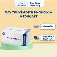 Combo 30 dây truyền dịch không kim,dây truyền nước biển Mediplast dùng 01 lần