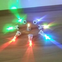 COMBO 30 ĐÈN LED MINI DÙNG PIN - lắp vào đèn lồng, đèn trung thu, đồ chơi trẻ em... 7 MÀU CÓ CHỚP