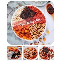 Combo 30 gói trà gừng đường đen  - TRÀ ĐƯỜNG ĐEN MIX VỊ - Tiệm Trà Tín Tâm/ Tặng kèm chai detxox hoặc mật ong