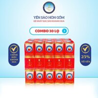 [Combo 30 hũ] Nước Yến Sào Chưng Táo Đỏ - Yến Sào Hòn Gốm Chính Hiệu Khánh Hoà - HGK NEST