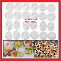 Combo 30 Khuôn Làm Thạch Rau Câu Bánh Flan Nhiều Hình Ngộ Nghĩnh
