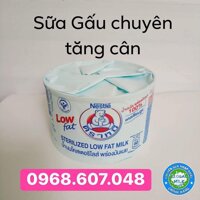 Combo 30 lon Sữa Tăng Cân Nestle Thái Lan Low Fat Milk