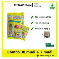 Combo 30 Muối sấy ngọc yến chấm hoa quả trái cây gia vị bếp đặc sản đồng tháp