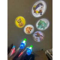Combo 30 Nhẫn Đeo Ngón Tay Có Đèn Led Chiếu Hình Thú Vị - Ngón Tay Phát Sáng Led Finger