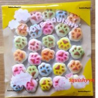 COMBO 30 SQUISHY cẳng chân MÈO Set 30 công cụ giải trí bóp nén đàn hồi co dãn chậm xinh đẹp mini