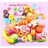 Combo 30 squishy đủ loại giá rẻ ngẫu nhiên